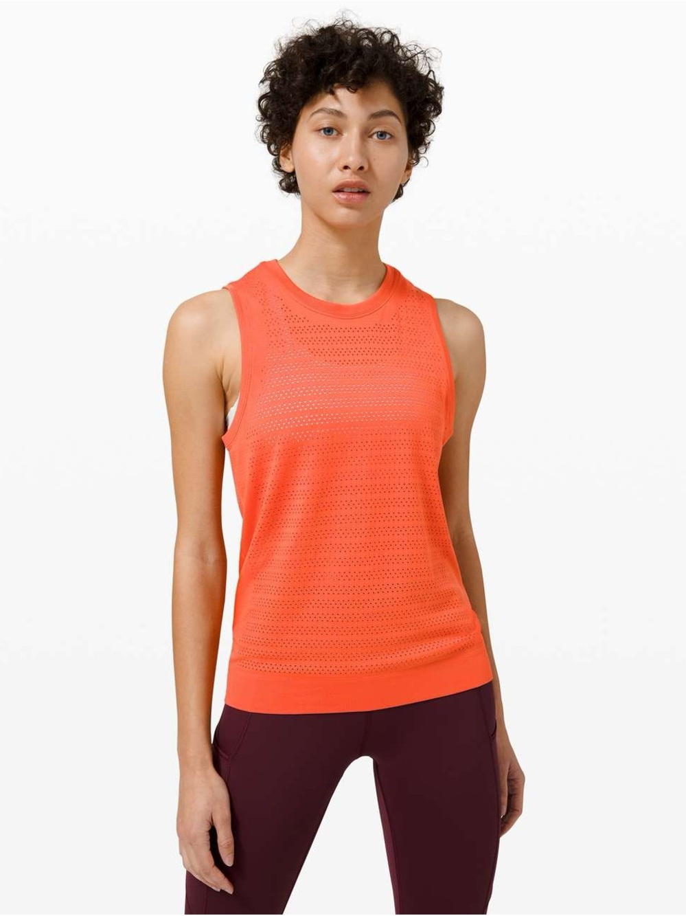 Lululemon Breeze By Muscle Tank II - Brick